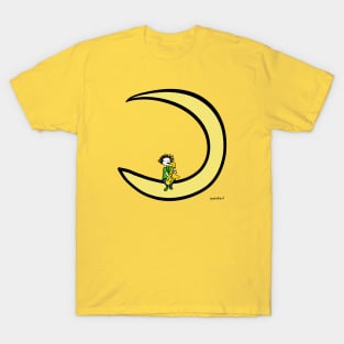 Moon and tenor sax T-Shirt